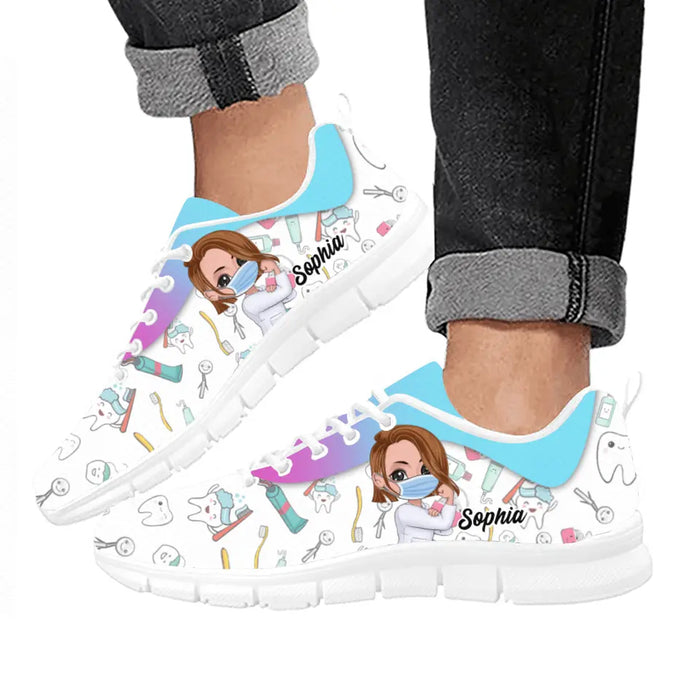 Personalized Dental Shoes - Gift Idea For Dentist/Birthday