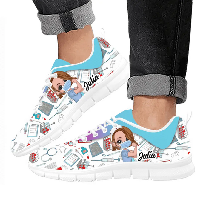 Personalized Nurse Sneakers - Gift Idea For Nurse