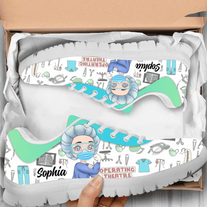 Personalized Surgical Technologist Sneakers - Gift Idea For Surgical Technologist