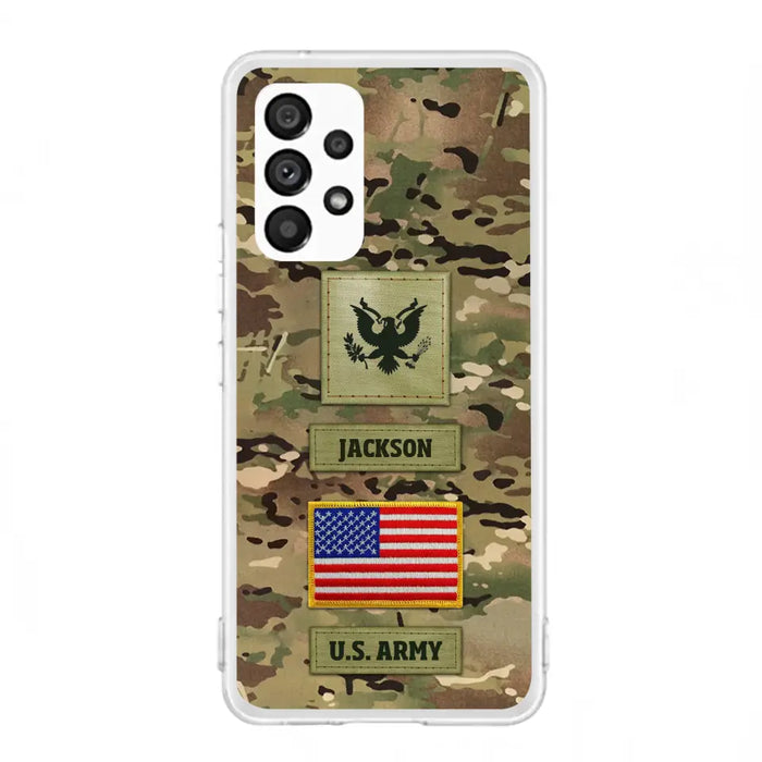 Custom Personalized Veteran Phone Case - Father's Day Gift for Veteran - Case For iPhone/Samsung