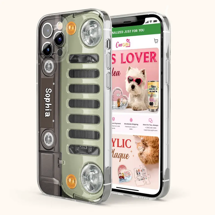 Personalized Phone Case - Off-road Car Phone Case For iPhone, Samsung and Xiaomi