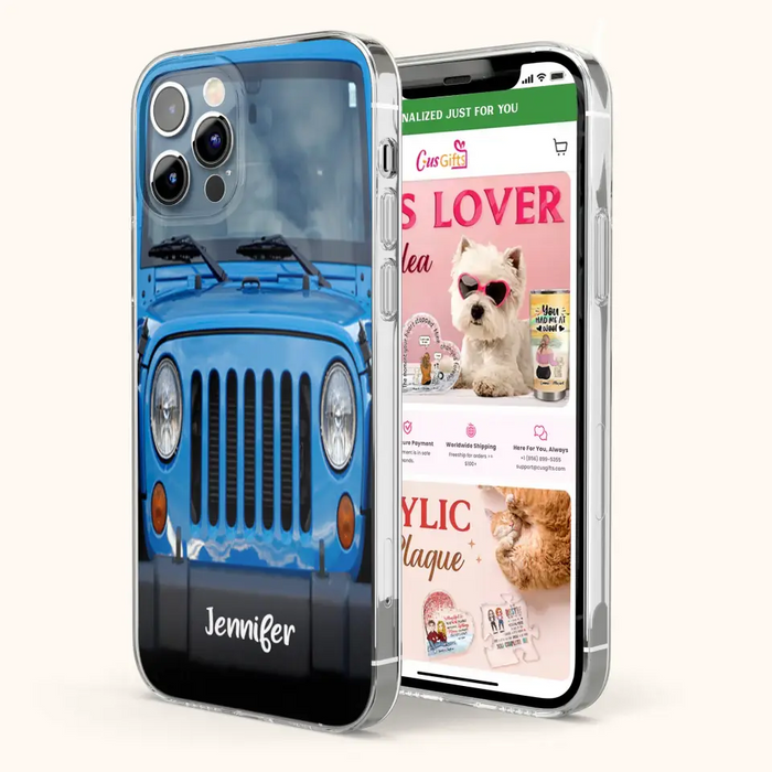 Personalized Off-Road Car Phone Case - Phone case for iPhone, Samsung and Xiaomi - PE6WBG