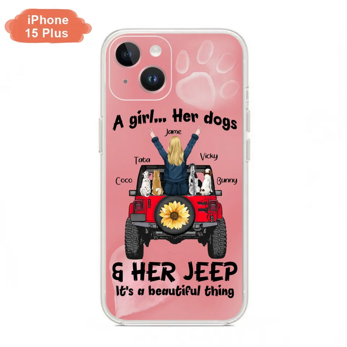 Personalized Dog Mom & Off-road Phone case - Case For Iphone and Samsung - 2OTN07