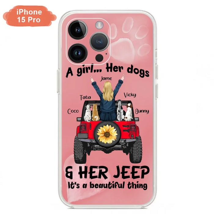 Personalized Dog Mom & Off-road Phone case - Case For Iphone and Samsung - 2OTN07