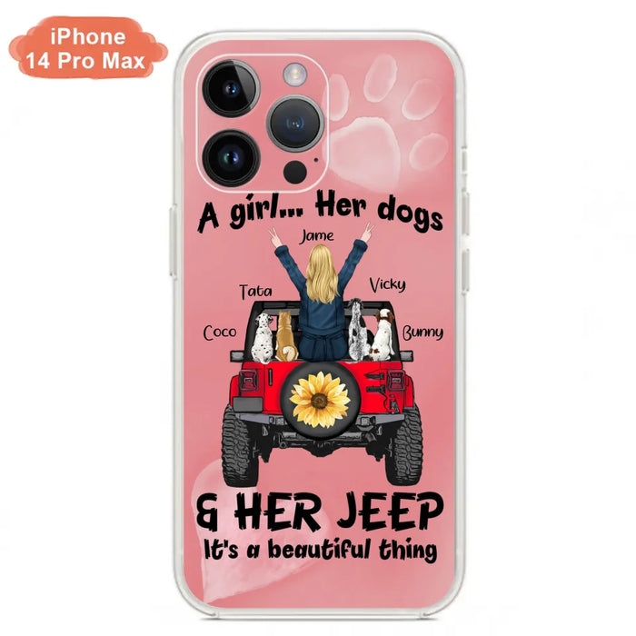 Personalized Dog Mom & Off-road Phone case - Case For Iphone and Samsung - 2OTN07