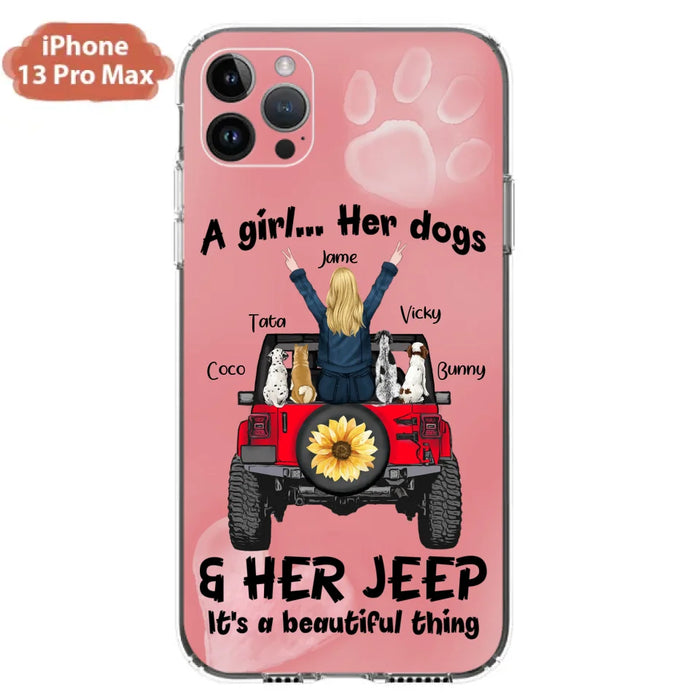 Personalized Dog Mom & Off-road Phone case - Case For Iphone and Samsung - 2OTN07