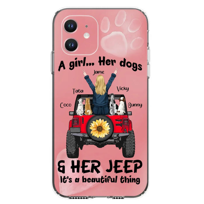 Personalized Dog Mom & Off-road Phone case - Case For Iphone and Samsung - 2OTN07