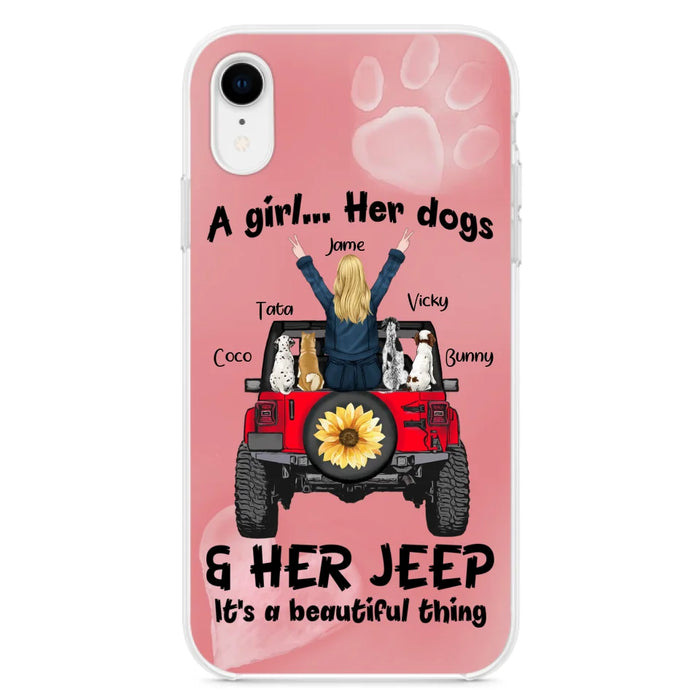 Personalized Dog Mom & Off-road Phone case - Case For Iphone and Samsung - 2OTN07