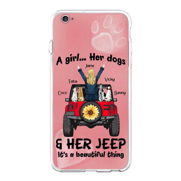 Personalized Dog Mom & Off-road Phone case - Case For Iphone and Samsung - 2OTN07