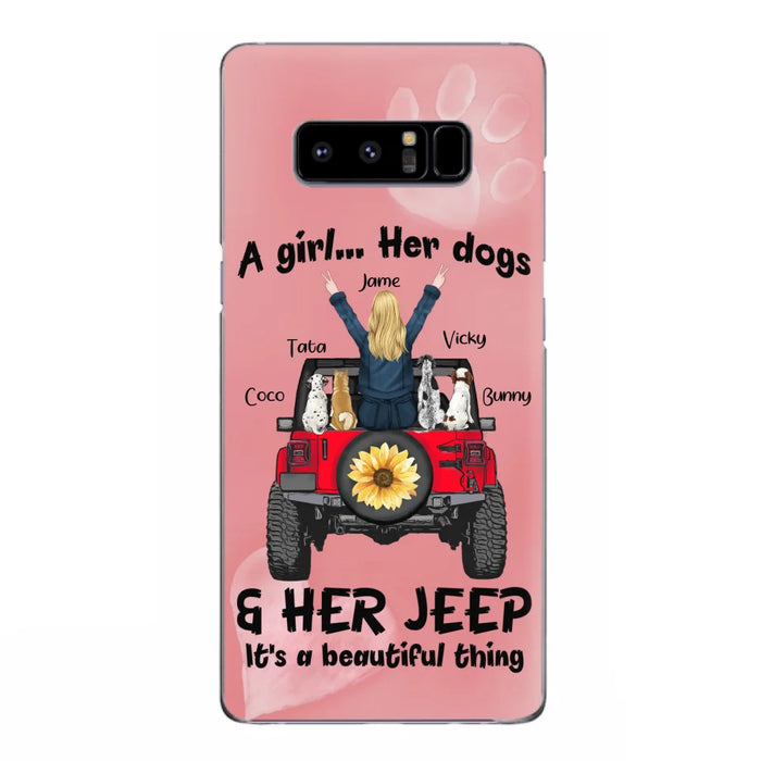Personalized Dog Mom & Off-road Phone case - Case For Iphone and Samsung - 2OTN07