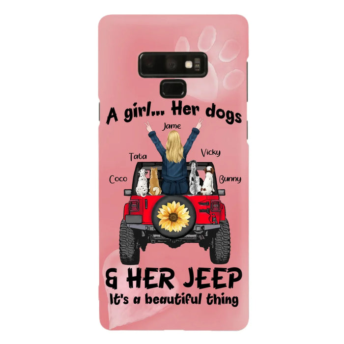 Personalized Dog Mom & Off-road Phone case - Case For Iphone and Samsung - 2OTN07