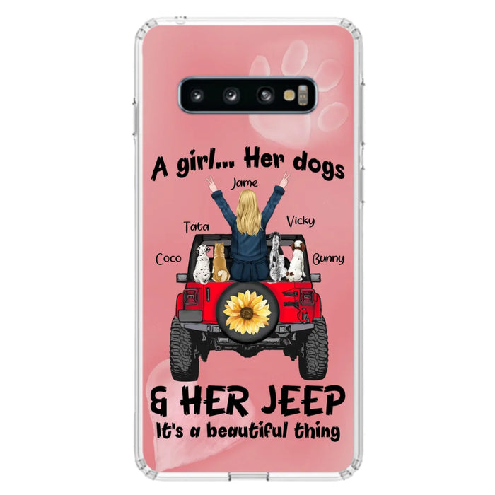 Personalized Dog Mom & Off-road Phone case - Case For Iphone and Samsung - 2OTN07