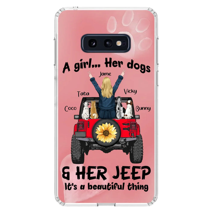 Personalized Dog Mom & Off-road Phone case - Case For Iphone and Samsung - 2OTN07