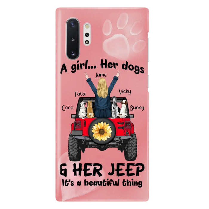 Personalized Dog Mom & Off-road Phone case - Case For Iphone and Samsung - 2OTN07
