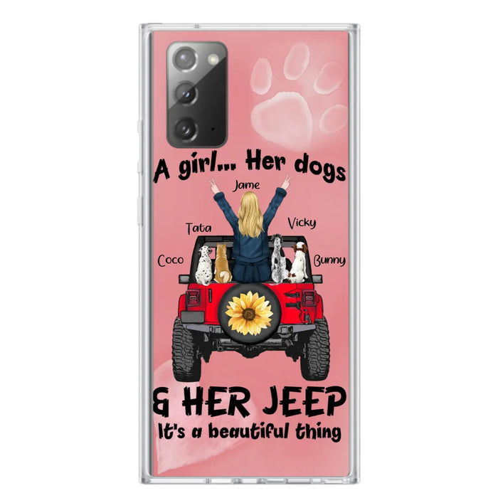 Personalized Dog Mom & Off-road Phone case - Case For Iphone and Samsung - 2OTN07
