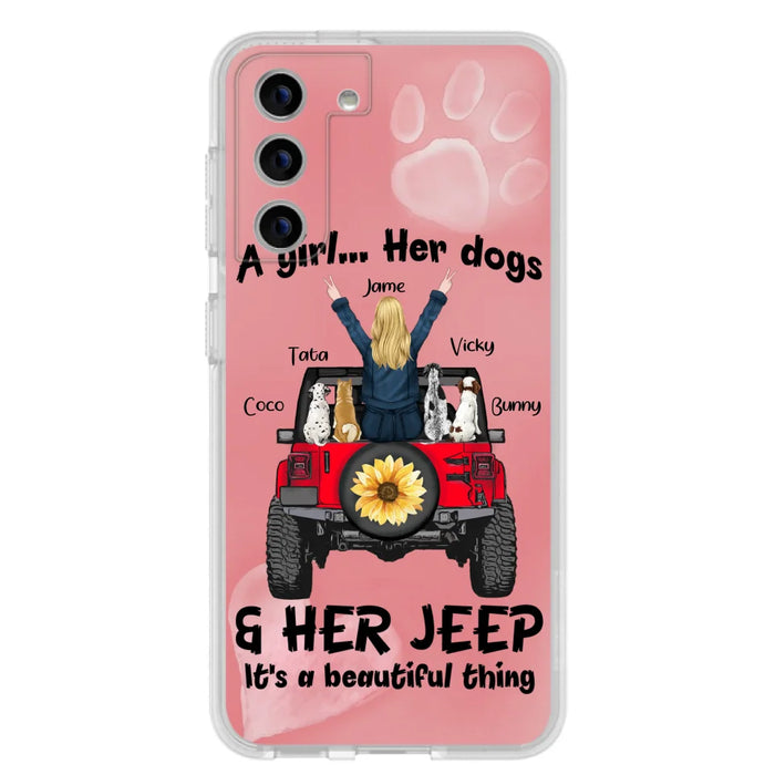 Personalized Dog Mom & Off-road Phone case - Case For Iphone and Samsung - 2OTN07