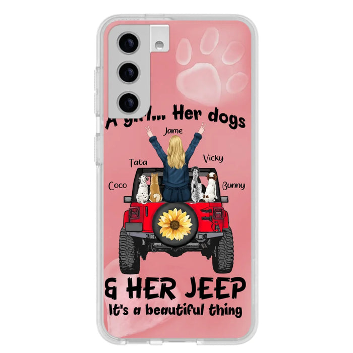 Personalized Dog Mom & Off-road Phone case - Case For Iphone and Samsung - 2OTN07
