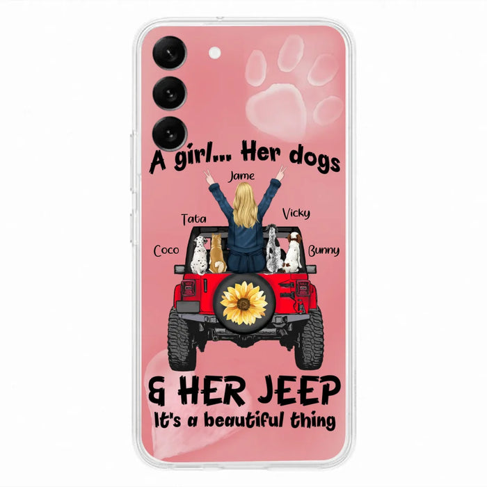 Personalized Dog Mom & Off-road Phone case - Case For Iphone and Samsung - 2OTN07