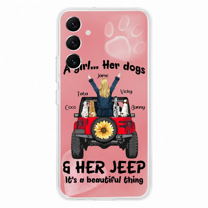 Personalized Dog Mom & Off-road Phone case - Case For Iphone and Samsung - 2OTN07