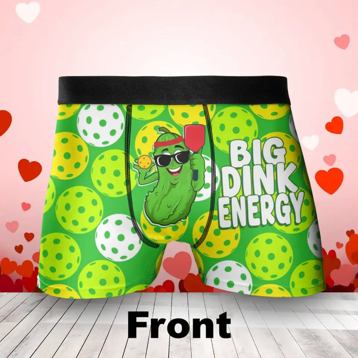 Big Dink Energy Pickleball AOP Men's Boxer Briefs - Gift Idea For Him/ Husband