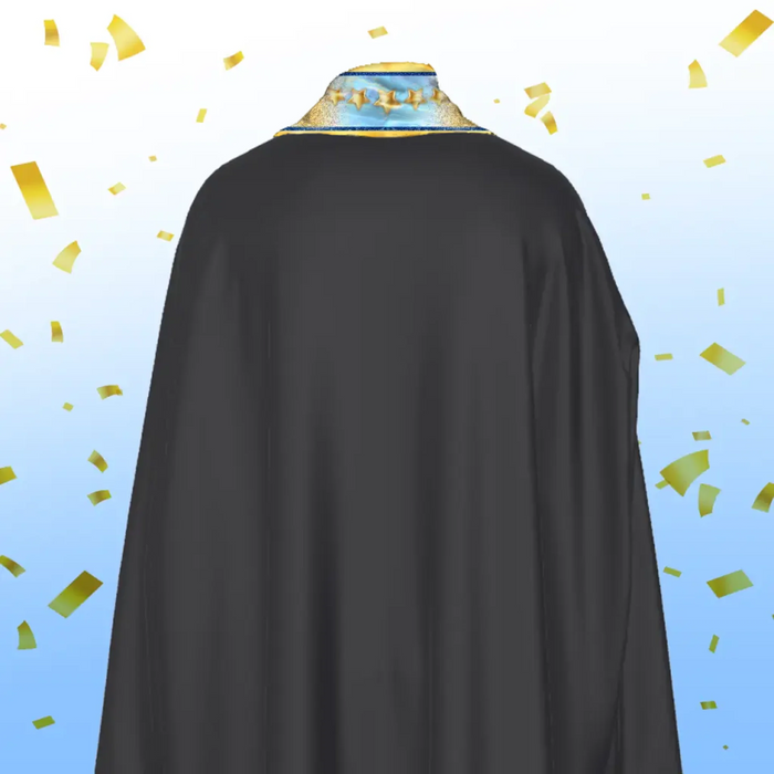 Personalized Graduation Stole - Graduation Gift for Girl/Daughter/Granddaughter - I'm a savage classy bougie graduate