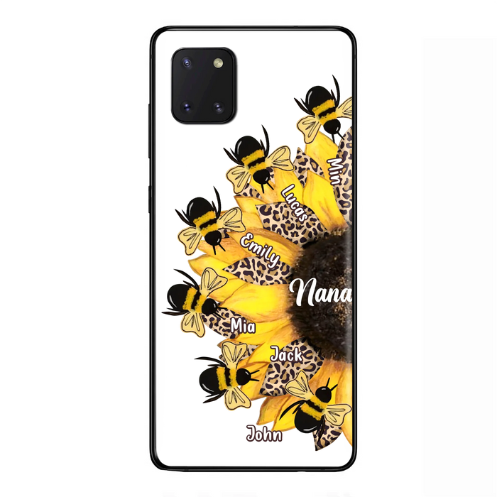 Custom Sunflower Grandma Phone Case - Mother's Day Gift Idea for Mom/Grandma