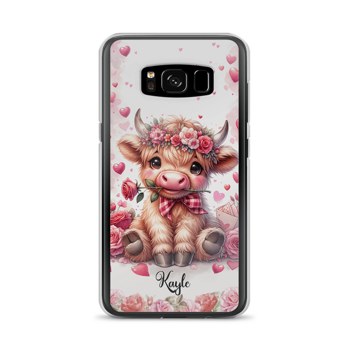 Lovely Highland Phone Case - Gift Idea For Birthday/Valentine's Day - Case For iPhone, Samsung