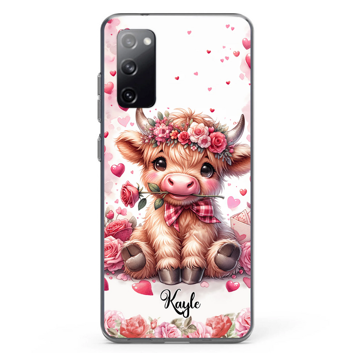 Lovely Highland Phone Case - Gift Idea For Birthday/Valentine's Day - Case For iPhone, Samsung