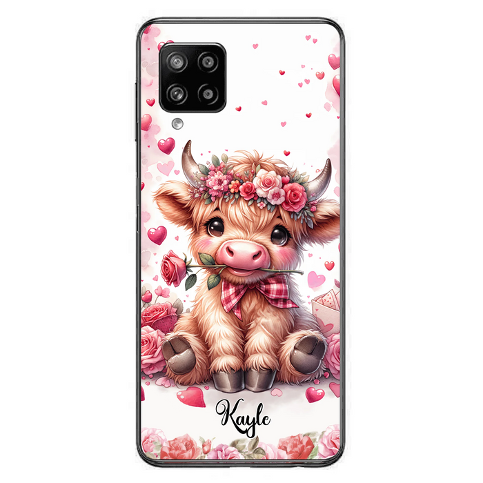 Lovely Highland Phone Case - Gift Idea For Birthday/Valentine's Day - Case For iPhone, Samsung