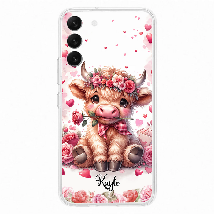 Lovely Highland Phone Case - Gift Idea For Birthday/Valentine's Day - Case For iPhone, Samsung