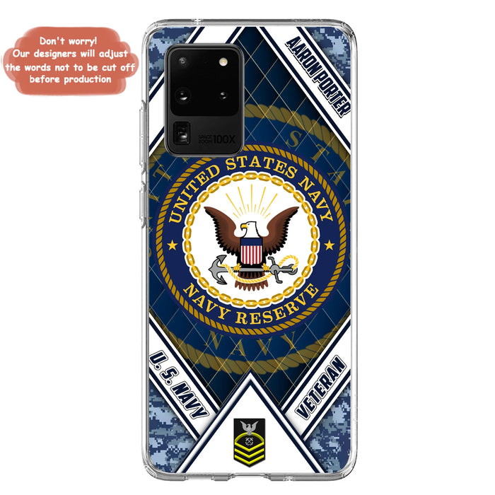 Custom Personalized Veteran Phone Case - Gift Idea For Veteran - Case For iPhone And Samsung
