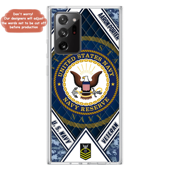 Custom Personalized Veteran Phone Case - Gift Idea For Veteran - Case For iPhone And Samsung