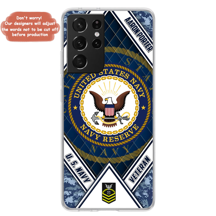 Custom Personalized Veteran Phone Case - Gift Idea For Veteran - Case For iPhone And Samsung