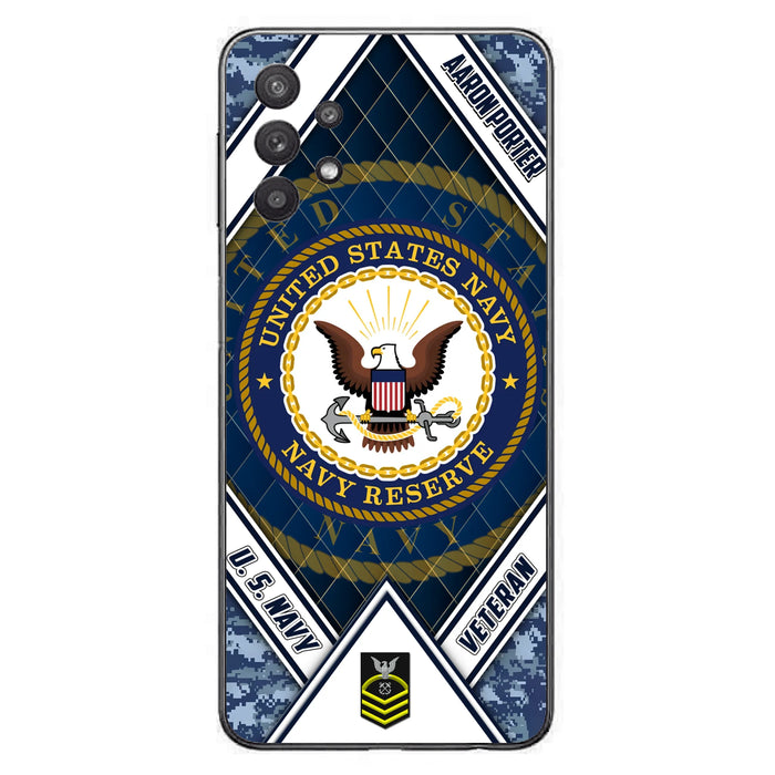 Custom Personalized Veteran Phone Case - Gift Idea For Veteran - Case For iPhone And Samsung