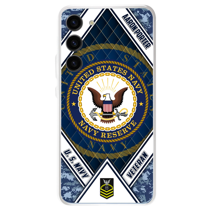 Custom Personalized Veteran Phone Case - Gift Idea For Veteran - Case For iPhone And Samsung