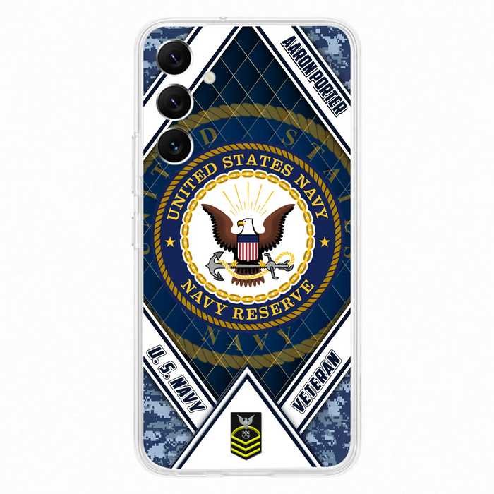 Custom Personalized Veteran Phone Case - Gift Idea For Veteran - Case For iPhone And Samsung