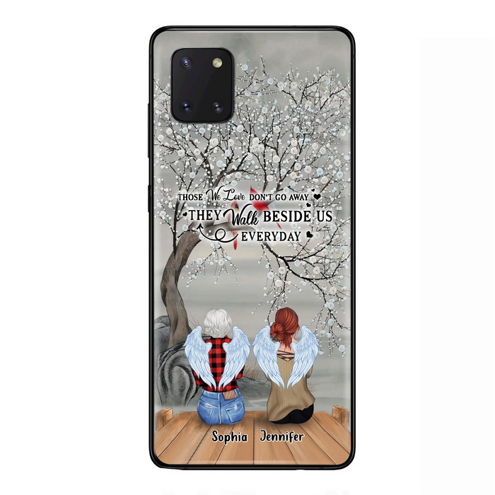 Custom Personalized Memorial Family Member Loss Phone Case - Up to 5 People - Memorial Gift Idea - Those We Love Don't Go Away - Case For iPhone And Samsung