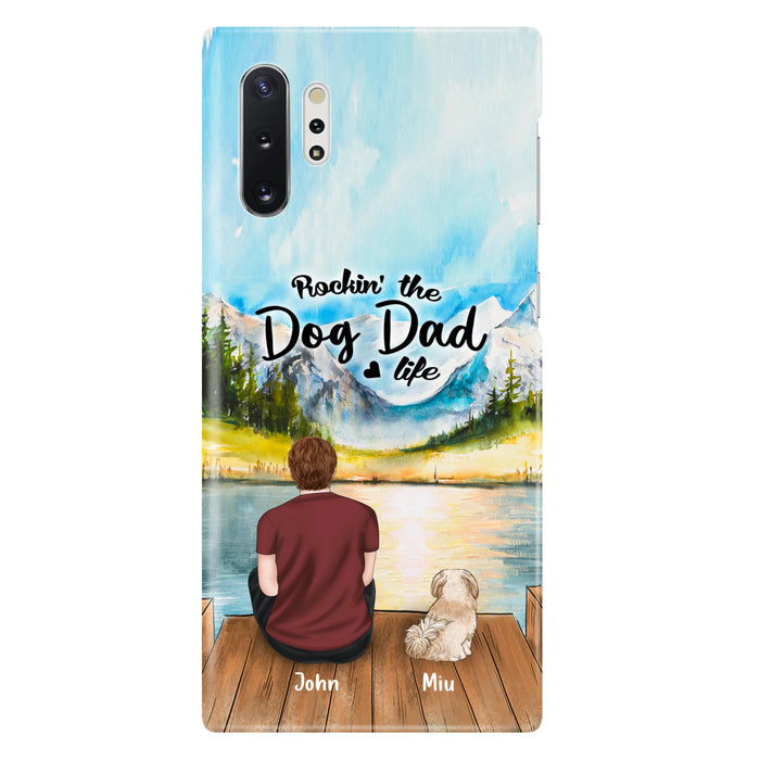 Personalized Pet Mom/Dad Phone Case - Chubby or Slim with up to 7 Pets