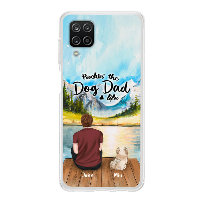Personalized Pet Mom/Dad Phone Case - Chubby or Slim with up to 7 Pets