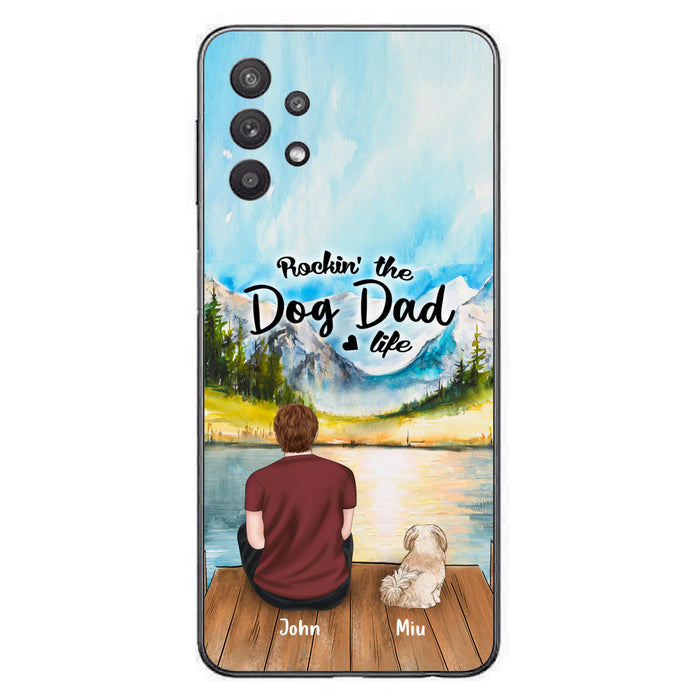 Personalized Pet Mom/Dad Phone Case - Chubby or Slim with up to 7 Pets