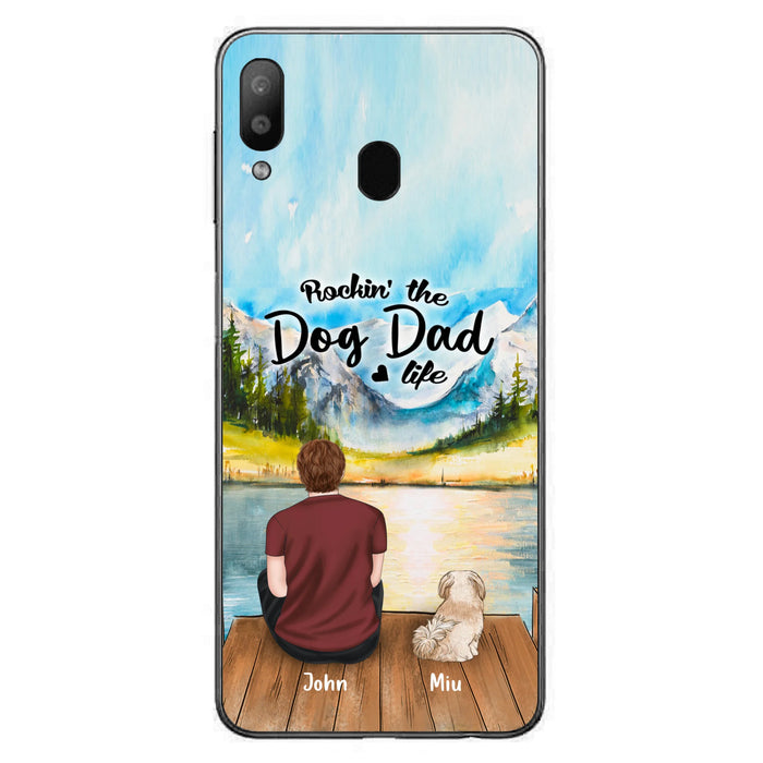 Personalized Pet Mom/Dad Phone Case - Chubby or Slim with up to 7 Pets