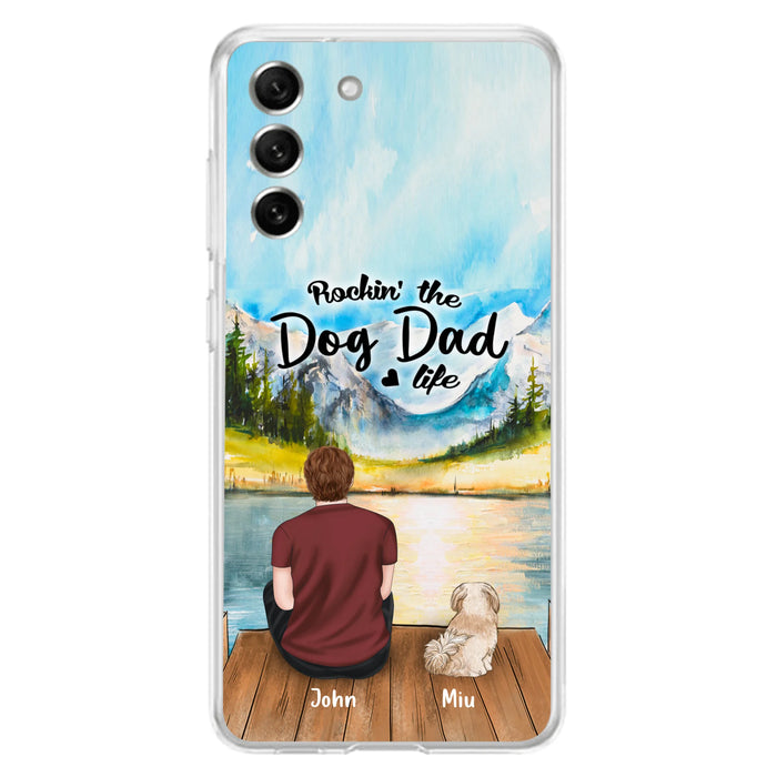 Personalized Pet Mom/Dad Phone Case - Chubby or Slim with up to 7 Pets