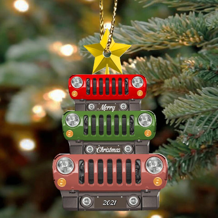 Personalized Off-road Xmas Tree Ornament - Christmas Gift For Off-road Lover