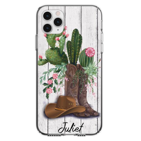 Custom Personalized Horse Girl Phone Case - Gift For Horse Lovers - Case For iPhone, Samsung and Xiaomi - TDPH45