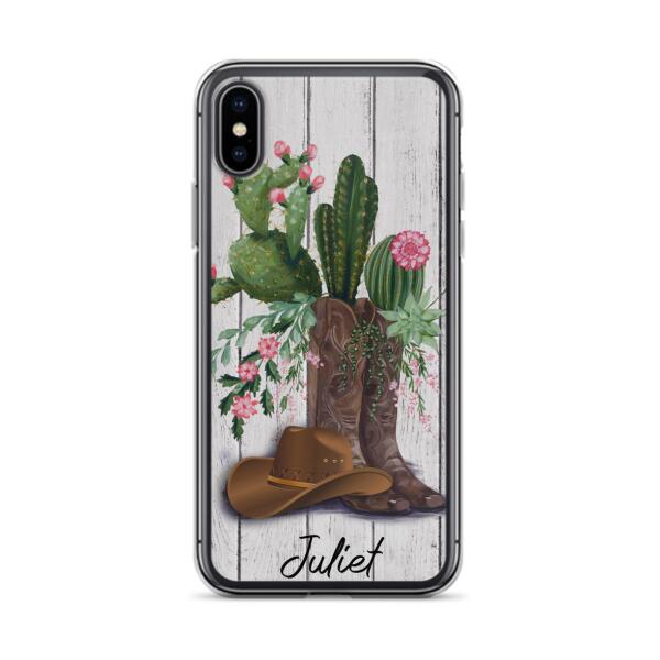 Custom Personalized Horse Girl Phone Case - Gift For Horse Lovers - Case For iPhone, Samsung and Xiaomi - TDPH45