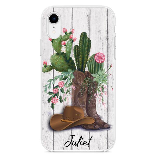 Custom Personalized Horse Girl Phone Case - Gift For Horse Lovers - Case For iPhone, Samsung and Xiaomi - TDPH45