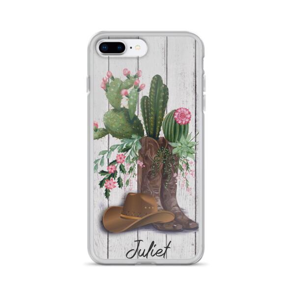 Custom Personalized Horse Girl Phone Case - Gift For Horse Lovers - Case For iPhone, Samsung and Xiaomi - TDPH45