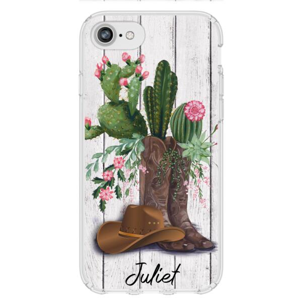 Custom Personalized Horse Girl Phone Case - Gift For Horse Lovers - Case For iPhone, Samsung and Xiaomi - TDPH45