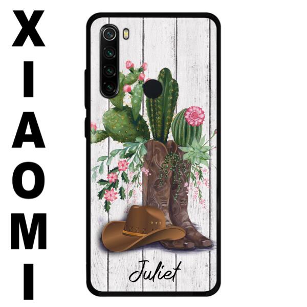 Custom Personalized Horse Girl Phone Case - Gift For Horse Lovers - Case For iPhone, Samsung and Xiaomi - TDPH45