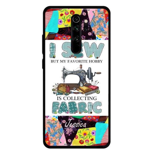 Custom Personalized Sewing Machine Phone Case - Gift Idea For Sewing Lovers - Case For iPhone, Samsung and Xiaomi - 8WU8I3